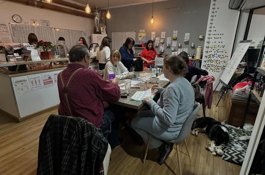Le club Le Barla Nutrition un matin, des membres réunis