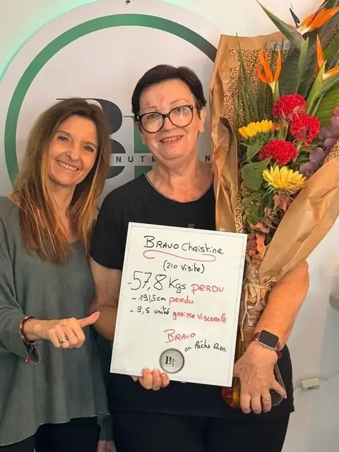 Le bilan d’un membre du club Le Barla Nutrition à Nice